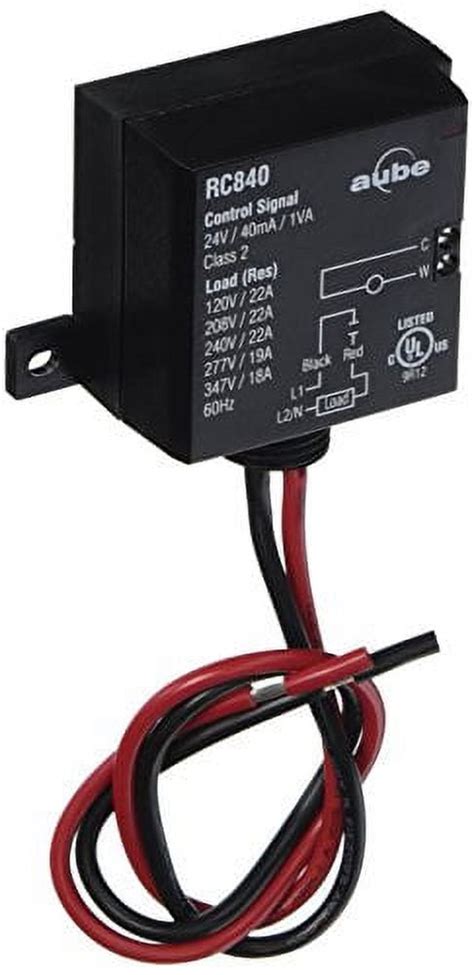 aube relay electrical box|Aube Technologies 300612 RC840 On/Off Switching .